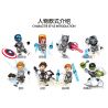 JISI 0317 0318 0319 0320 0321 0322 0323 0324 non  AVENGERS 4 TRẬN CHIẾN CUỐI CÙNG BÚP BÊ LƯỢNG TỬ 8 bộ đồ chơi xếp lắp ráp ghép mô hình Super Heroes SUPERHEROES Siêu Nhân Anh Hùng