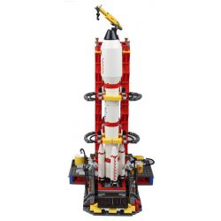 CO-CREATION 205 GUDI 8816 non  TRUNG TÂM RA MẮT THẦN CHÂU 10 bộ đồ chơi xếp lắp ráp ghép mô hình City SPACE THE SHENZHOU 10 LAUNCH CENTER Thành Phố 753 khối