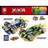 SHENG YUAN SY 7055A 7055B 7055 non  PHANTOM OF SONIC LIGHTNING bộ đồ chơi xếp lắp ráp ghép mô hình The  Ninjago Movie NINJA MASTER Ninja Lốc Xoáy 422 khối
