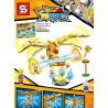SHENG YUAN SY SY1371 1371 non  SIÊU RỒNG bộ đồ chơi xếp lắp ráp ghép mô hình Dragon Ball Super DRAGONBALL 7 Viên Ngọc Rồng Siêu Cấp 416 khối