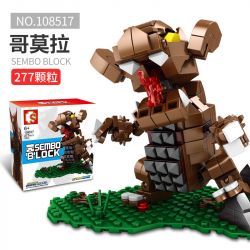 SEMBO 108517 non  CORMORA. bộ đồ chơi xếp lắp ráp ghép mô hình Ultraman SEMBO BLOCK Vệ Binh Vũ Trụ Siêu Nhân Điện Quang 277 khối