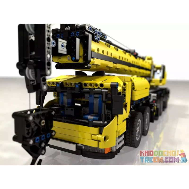 REBRICKABLE MOC-5509 5509 MOC5509 non  CẦN CẨU DI ĐỘNG GROVE GMK6400 III bộ đồ chơi xếp lắp ráp ghép mô hình  GROVE GMK6400 MOBILE CRANE III Kỹ Thuật Công Nghệ Cao Mô Hình Phương Tiện 3593 khối