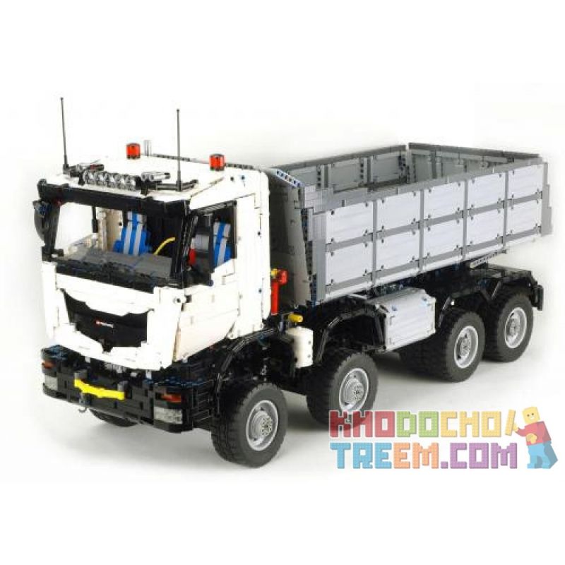 MouldKing 19013 Mould King 19013 REBRICKABLE MOC-5287 5287 MOC5287 non  XE BEN 8X8 bộ đồ chơi xếp lắp ráp ghép mô hình  DUMP TRUCK 8X8 Kỹ Thuật Công Nghệ Cao Mô Hình Phương Tiện 5572 khối