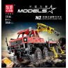 MouldKing 13146 Mould King 13146 REBRICKABLE MOC-15805 15805 MOC15805 non  XE ĐỊA HÌNH 8 × CÓ KHỚP NỐI bộ đồ chơi xếp lắp ráp ghép mô hình  ARTICULATED 8×8 OFFROAD TRUCK Kỹ Thuật Công Nghệ Cao Mô Hình Phương Tiện 3053 khối