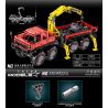 MouldKing 13146 Mould King 13146 REBRICKABLE MOC-15805 15805 MOC15805 non  XE ĐỊA HÌNH 8 × CÓ KHỚP NỐI bộ đồ chơi xếp lắp ráp ghép mô hình  ARTICULATED 8×8 OFFROAD TRUCK Kỹ Thuật Công Nghệ Cao Mô Hình Phương Tiện 3053 khối
