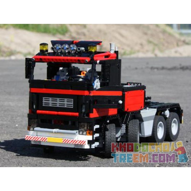 REBRICKABLE MOC-0240 0240 MOC0240 non  XE TẢI 8X4 bộ đồ chơi xếp lắp ráp ghép mô hình  TRUCK 8X4 Kỹ Thuật Công Nghệ Cao Mô Hình Phương Tiện 2050 khối