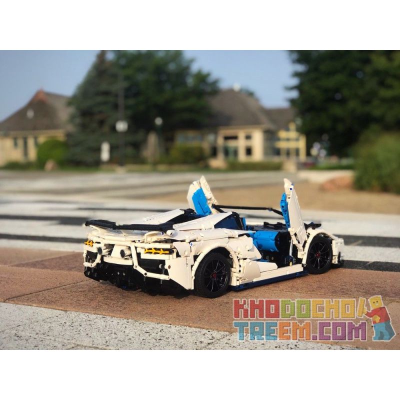 EXTRAORDINARY F10002 10002 LEZHUANG LZ2101 2101 REBRICKABLE MOC-17698 17698 MOC17698 ZHEGAO QL0430 0430 non  LAMBORGHINI AVENTADOR SVJ ROADSTER 1 8 tỷ lệ 1:8 bộ đồ chơi xếp lắp ráp ghép mô hình  Kỹ Thuật Công Nghệ Cao Mô Hình Phương Tiện 3556 khối