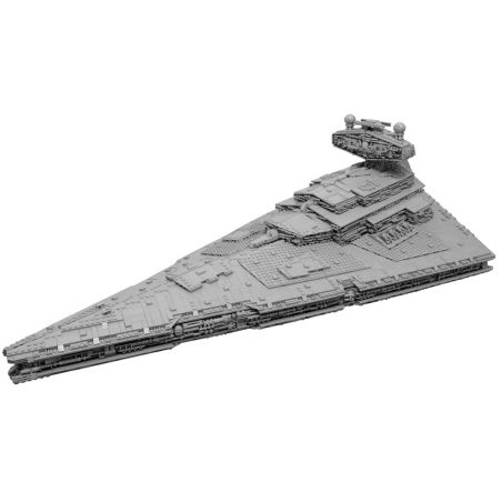 REBRICKABLE MOC-9018 9018 MOC9018 non  IMPERIAL STAR DESTROYER VỚI NỘI THẤT HOÀN HẢO bộ đồ chơi xếp lắp ráp ghép mô hình Star Wars MODERATELY SIZED ISD WITH FULL INTERIOR Chiến Tranh Giữa Các Vì Sao 15310 khối