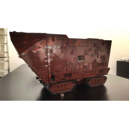 MouldKing 21009 Mould King 21009 REBRICKABLE MOC-13289 13289 MOC13289 non  TRÌNH THU THẬP THÔNG TIN SA MẠC CỦA UCS bộ đồ chơi xếp lắp ráp ghép mô hình Star Wars CAVEGOD UCS SANDCRAWLER Chiến Tranh Giữa Các Vì Sao 12119 khối