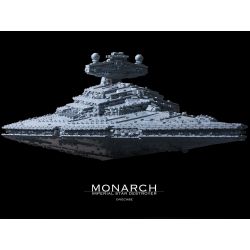 MouldKing 13135 Mould King 13135 REBRICKABLE MOC-23556 23556 MOC23556 non  KẺ HỦY DIỆT SAO ĐẾ VƯƠNG bộ đồ chơi xếp lắp ráp ghép mô hình Star Wars ISD MONARCH Chiến Tranh Giữa Các Vì Sao 11353 khối