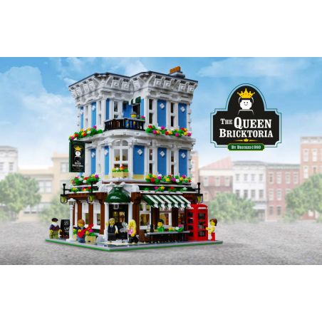 JIESTAR 89110 URGE 10197 10185 REBRICKABLE MOC-28774 28774 MOC28774 non  NỮ HOÀNG BRITKOLIA. bộ đồ chơi xếp lắp ráp ghép mô hình Creator THE QUEEN BRICKTORIA Sáng Tạo 3412 khối