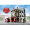 LIN07 00958 URGE 10198 REBRICKABLE MOC-22101 22101 MOC22101 non  BƯU ĐIỆN PLAZA bộ đồ chơi xếp lắp ráp ghép mô hình Creator BRICK SQUARE POST OFFICE Sáng Tạo 3450 khối