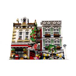 LIN07 00958 URGE 10198 REBRICKABLE MOC-22101 22101 MOC22101 non  BƯU ĐIỆN PLAZA bộ đồ chơi xếp lắp ráp ghép mô hình Creator BRICK SQUARE POST OFFICE Sáng Tạo 3450 khối
