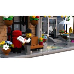 LIN07 00958 URGE 10198 REBRICKABLE MOC-22101 22101 MOC22101 non  BƯU ĐIỆN PLAZA bộ đồ chơi xếp lắp ráp ghép mô hình Creator BRICK SQUARE POST OFFICE Sáng Tạo 3450 khối