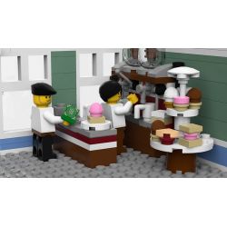 LIN07 00958 URGE 10198 REBRICKABLE MOC-22101 22101 MOC22101 non  BƯU ĐIỆN PLAZA bộ đồ chơi xếp lắp ráp ghép mô hình Creator BRICK SQUARE POST OFFICE Sáng Tạo 3450 khối