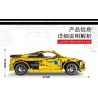 DK 2103 LIN07 0023 MouldKing 13127 Mould King 13127 REBRICKABLE MOC-4463 4463 MOC4463 non  AUDI R8 V10 1:10 tỷ lệ 1:10 bộ đồ chơi xếp lắp ráp ghép mô hình  AUDI R8 V10 SECOND GENERATION Kỹ Thuật Công Nghệ Cao Mô Hình Phương Tiện 1839 khối