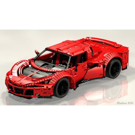 REBRICKABLE MOC-6142 6142 MOC6142 non  HENNESSY VENOM GT SPYDER bộ đồ chơi xếp lắp ráp ghép mô hình  HENNESSEY VENOM GT SPYDER Kỹ Thuật Công Nghệ Cao Mô Hình Phương Tiện 3006 khối