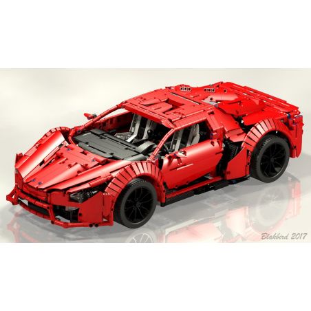 REBRICKABLE MOC-7951 7951 MOC7951 non  SIÊU XE LYCAN bộ đồ chơi xếp lắp ráp ghép mô hình  LYKAN HYPERSPORT Kỹ Thuật Công Nghệ Cao Mô Hình Phương Tiện 2813 khối
