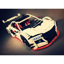 REBRICKABLE MOC-10858 10858 MOC10858 non  BÀI HÁT NSX GT3. tỷ lệ 1:8 bộ đồ chơi xếp lắp ráp ghép mô hình  ACURA NSX GT3 Kỹ Thuật Công Nghệ Cao Mô Hình Phương Tiện 1879 khối