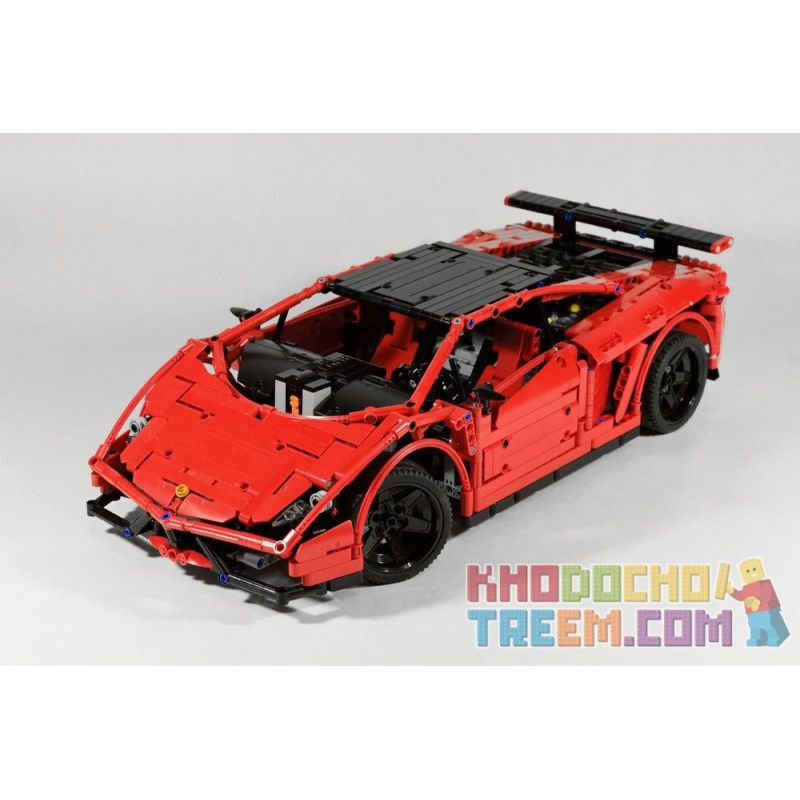 REBRICKABLE MOC-3918 3918 MOC3918 non  SIÊU XE LAMBORGHINI GALLARDO bộ đồ chơi xếp lắp ráp ghép mô hình  LAMBORGHINI GALLARDO SUPER TROFEO STRADALE Kỹ Thuật Công Nghệ Cao Mô Hình Phương Tiện 1676 khối