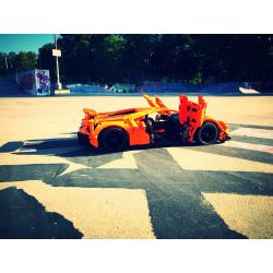 QIZHILE 23013 REBRICKABLE MOC-10792 10792 MOC10792 non  FORD GT. bộ đồ chơi xếp lắp ráp ghép mô hình  Kỹ Thuật Công Nghệ Cao Mô Hình Phương Tiện 2774 khối