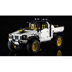 CAROLINE CM005 MouldKing 18005 Mould King 18005 REBRICKABLE MOC-2412 2412 MOC2412 non  NHẬN TÙY CHỈNH 4X4 bộ đồ chơi xếp lắp ráp ghép mô hình  CUSTOM PICK-UP 4X4 Kỹ Thuật Công Nghệ Cao Mô Hình Phương Tiện 2027 khối