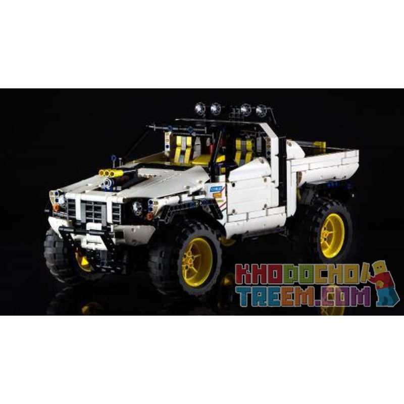 CAROLINE CM005 MouldKing 18005 Mould King 18005 REBRICKABLE MOC-2412 2412 MOC2412 non  NHẬN TÙY CHỈNH 4X4 bộ đồ chơi xếp lắp ráp ghép mô hình  CUSTOM PICK-UP 4X4 Kỹ Thuật Công Nghệ Cao Mô Hình Phương Tiện 2027 khối