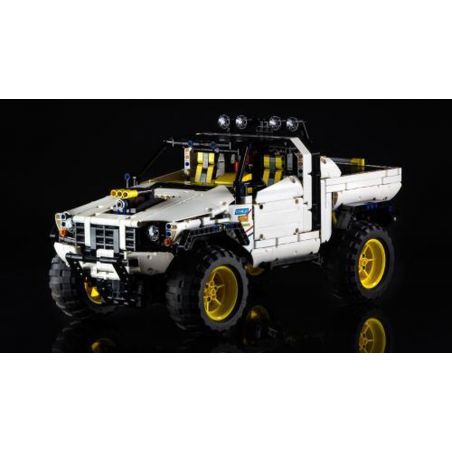 CAROLINE CM005 MouldKing 18005 Mould King 18005 REBRICKABLE MOC-2412 2412 MOC2412 non  NHẬN TÙY CHỈNH 4X4 bộ đồ chơi xếp lắp ráp ghép mô hình  CUSTOM PICK-UP 4X4 Kỹ Thuật Công Nghệ Cao Mô Hình Phương Tiện 2027 khối