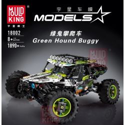 MouldKing 18002 Mould King 18002 REBRICKABLE MOC-19517 19517 MOC19517 MOC-19664 19664 MOC19664 non  ATV ĐIỀU KHIỂN TỪ XA 4WD bộ đồ chơi xếp lắp ráp ghép mô hình  4WD RC BUGGY Kỹ Thuật Công Nghệ Cao Mô Hình Phương Tiện 1912 khối