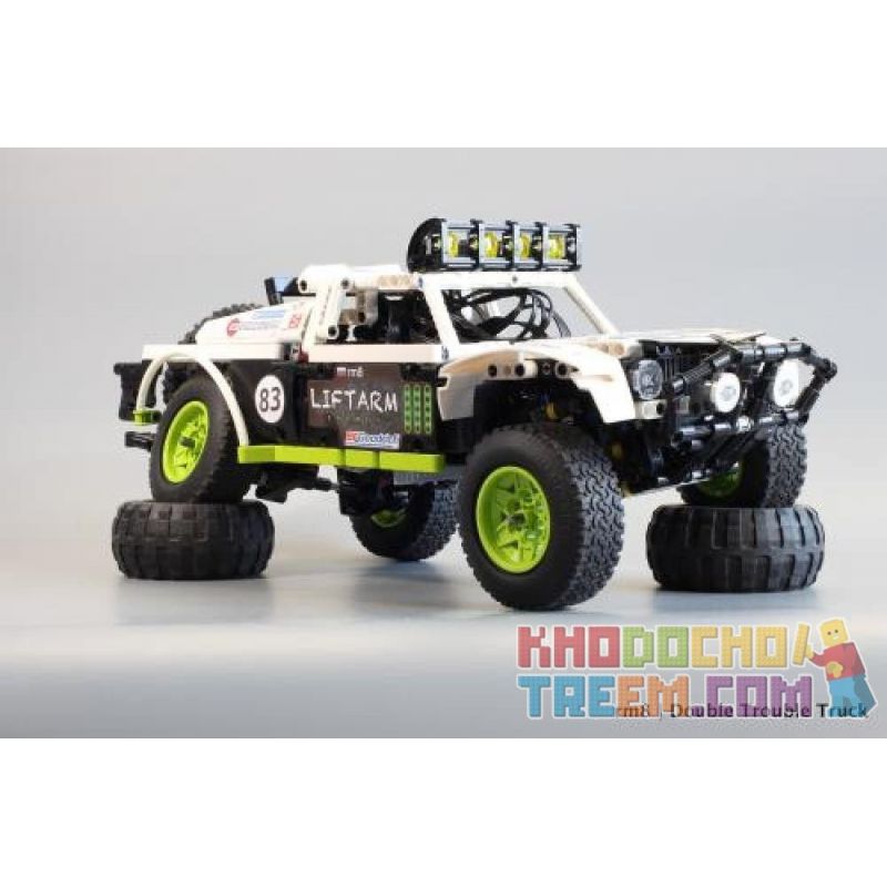 REBRICKABLE MOC-4874 4874 MOC4874 non  XE TẢI BAJA TROPHY bộ đồ chơi xếp lắp ráp ghép mô hình  BAJA TROPHY TRUCK DOUBLE TROUBLE Kỹ Thuật Công Nghệ Cao Mô Hình Phương Tiện 651 khối