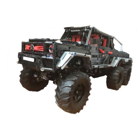REBRICKABLE MOC-27039 27039 MOC27039 non  MERCEDES-BENZ G-CLASSE 6X6 bộ đồ chơi xếp lắp ráp ghép mô hình  Kỹ Thuật Công Nghệ Cao Mô Hình Phương Tiện 2832 khối