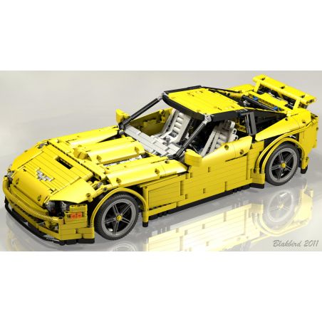 REBRICKABLE MOC-0033 0033 MOC0033 non  SIÊU TÀU HỘ TỐNG SUNSHINE bộ đồ chơi xếp lắp ráp ghép mô hình  SUNBEAM CORVETTE SUPERCAR Kỹ Thuật Công Nghệ Cao Mô Hình Phương Tiện 2168 khối