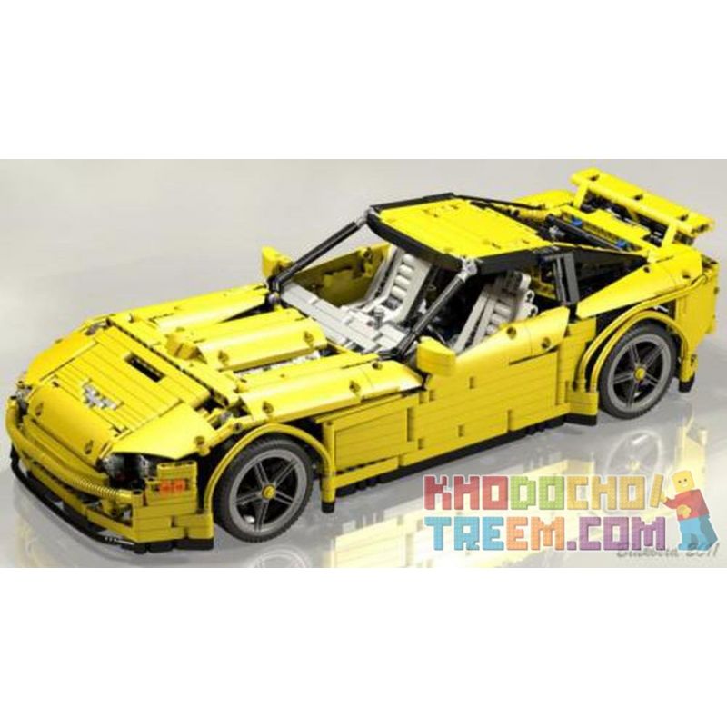 REBRICKABLE MOC-0033 0033 MOC0033 non  SIÊU TÀU HỘ TỐNG SUNSHINE bộ đồ chơi xếp lắp ráp ghép mô hình  SUNBEAM CORVETTE SUPERCAR Kỹ Thuật Công Nghệ Cao Mô Hình Phương Tiện 2168 khối