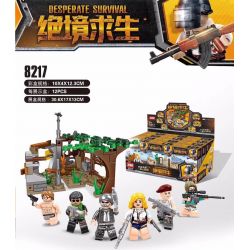 XINH 8217 non  6 NHÂN VẬT NHỎ bộ đồ chơi xếp lắp ráp ghép mô hình Survival Great Escape DESPERATE SURVIVAL Cuộc Đào Thoát Sinh Tử