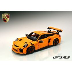 HSANHE 6954 MouldKing 13129 Mould King 13129 REBRICKABLE MOC-25866 25866 MOC25866 SHENG YUAN SY SY0003 0003 non  PORSCHE GT3 RS. bộ đồ chơi xếp lắp ráp ghép mô hình Creator Sáng Tạo 1055 khối