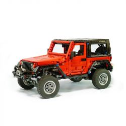 DECOOL 33005 REBRICKABLE MOC-8863 8863 MOC8863 non  JEEP WRANGLER. bộ đồ chơi xếp lắp ráp ghép mô hình  Kỹ Thuật Công Nghệ Cao Mô Hình Phương Tiện 1371 khối