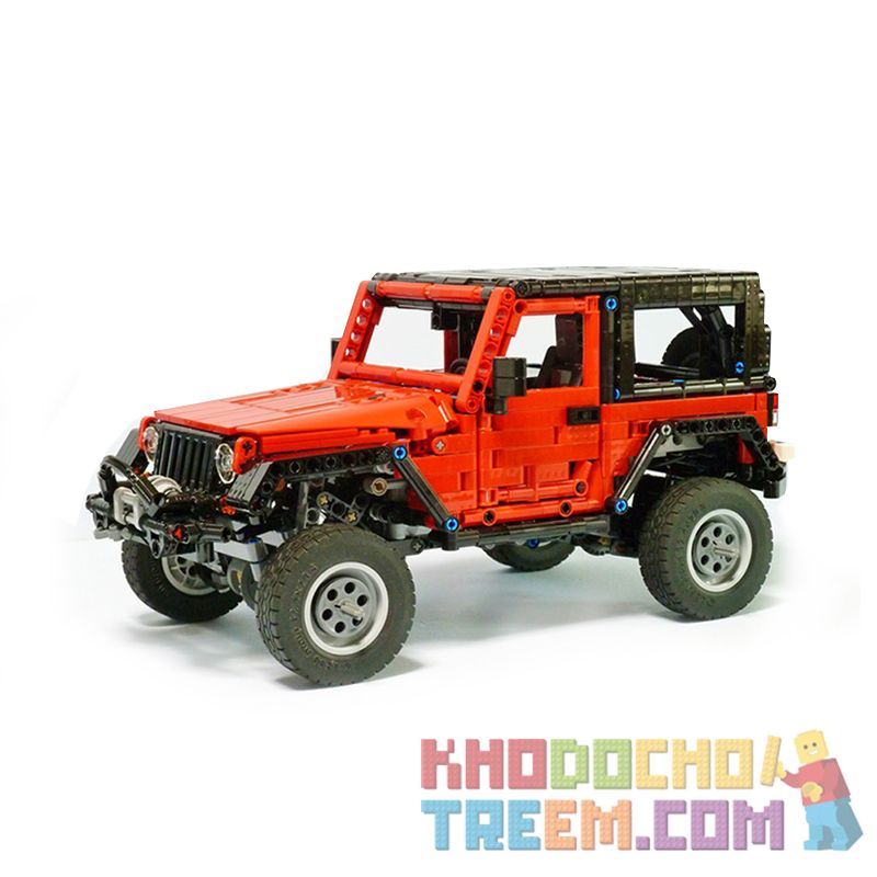 DECOOL 33005 REBRICKABLE MOC-8863 8863 MOC8863 non  JEEP WRANGLER. bộ đồ chơi xếp lắp ráp ghép mô hình  Kỹ Thuật Công Nghệ Cao Mô Hình Phương Tiện 1371 khối
