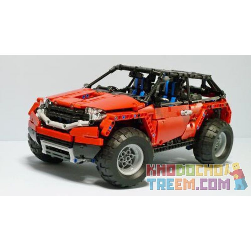 REBRICKABLE MOC-2964 2964 MOC2964 non  CUV NHỎ GỌN bộ đồ chơi xếp lắp ráp ghép mô hình  COMPACT CUV Kỹ Thuật Công Nghệ Cao Mô Hình Phương Tiện 1455 khối