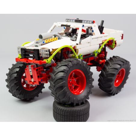 MouldKing 18008 Mould King 18008 REBRICKABLE MOC-20507 20507 MOC20507 non  XE TẢI HẠNG NẶNG bộ đồ chơi xếp lắp ráp ghép mô hình  MONSTER TRUCK Kỹ Thuật Công Nghệ Cao Mô Hình Phương Tiện 849 khối