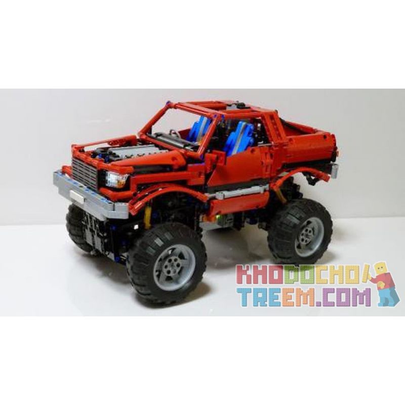 REBRICKABLE MOC-2168 2168 MOC2168 non  XE TẢI HẠNG NẶNG bộ đồ chơi xếp lắp ráp ghép mô hình  MONSTER TRUCK Kỹ Thuật Công Nghệ Cao Mô Hình Phương Tiện 1508 khối