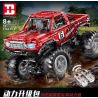 HAPPY BUILD XQ1212D 1212D MouldKing 18003 Mould King 18003 REBRICKABLE MOC-26278 26278 MOC26278 non  XE TẢI QUÁI VẬT KHÓA VI SAI TỰ ĐỘNG bộ đồ chơi xếp lắp ráp ghép mô hình  MONSTER TRUCK WITH AUTOMATED DIFFERENTIAL LOCK Kỹ Thuật Công Nghệ Cao Mô Hình Phương Tiện 1668 khối