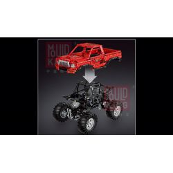 HAPPY BUILD XQ1212D 1212D MouldKing 18003 Mould King 18003 REBRICKABLE MOC-26278 26278 MOC26278 non  XE TẢI QUÁI VẬT KHÓA VI SAI TỰ ĐỘNG bộ đồ chơi xếp lắp ráp ghép mô hình  MONSTER TRUCK WITH AUTOMATED DIFFERENTIAL LOCK Kỹ Thuật Công Nghệ Cao Mô Hình Phương Tiện 1668 khối