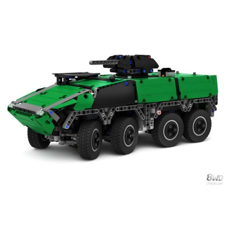 REBRICKABLE MOC-2172 2172 MOC2172 non  XE CHIẾN ĐẤU BỘ BINH ĐẤM BỐC GTK bộ đồ chơi xếp lắp ráp ghép mô hình  GTK BOXER INFANTRY FIGHTING VEHICLE Kỹ Thuật Công Nghệ Cao Mô Hình Phương Tiện 1262 khối