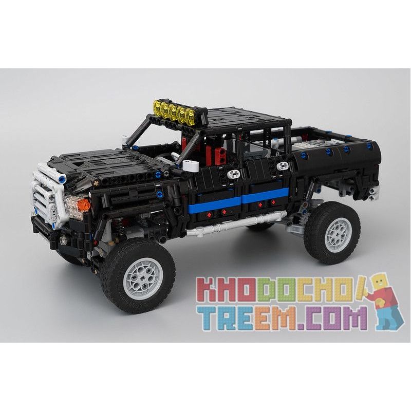 REBRICKABLE MOC-16304 16304 MOC16304 non  LẤY TRỤC TRUYỀN ĐỘNG KÉP bộ đồ chơi xếp lắp ráp ghép mô hình    DUAL-DRIVESHAFT PICKUP Kỹ Thuật Công Nghệ Cao Mô Hình Phương Tiện 1659 khối