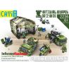 CAYI 2236 non  THÔNG TIN BỘ CHỈ HUY CHIẾN DỊCH TẠM THỜI bộ đồ chơi xếp lắp ráp ghép mô hình National Weapon INFORMATIONIZED TEMPORARY OPERATIONAL COMMAND POST Vũ Khí Quốc Gia 703 khối