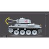 QuanGuan 100082 Quan Guan 100082 non  XE TĂNG HẠNG NHẸ LT-38 bộ đồ chơi xếp lắp ráp ghép mô hình World War Ii LT VZ.38 PZKPFW 38(T) Chiến Tranh Thế Giới Thứ 2 535 khối