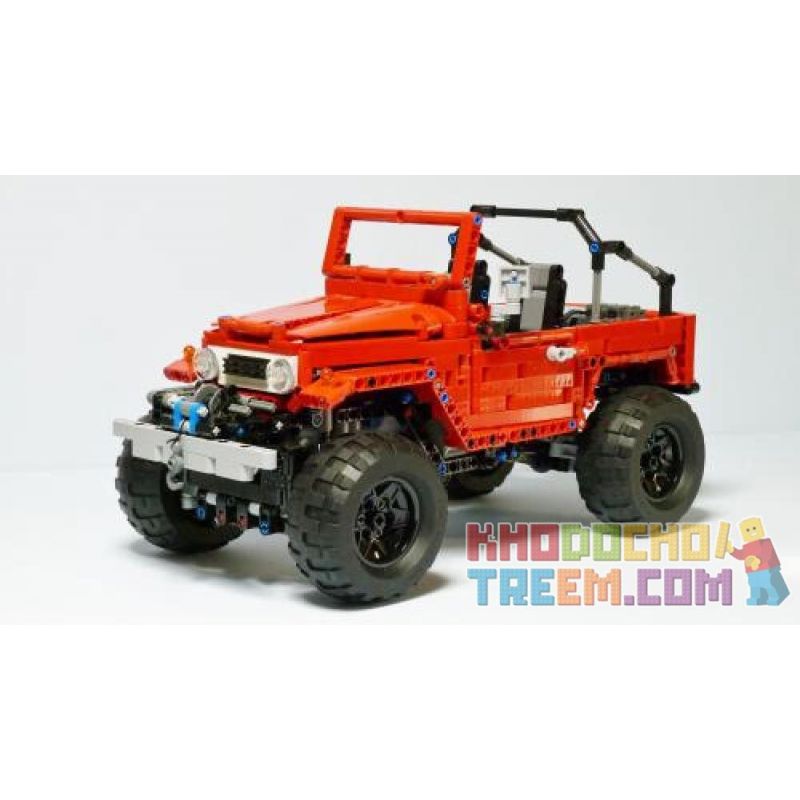 REBRICKABLE MOC-4889 4889 MOC4889 non  CRAWLER TOYOTA FJ40. bộ đồ chơi xếp lắp ráp ghép mô hình  FJ40 CRAWLER Kỹ Thuật Công Nghệ Cao Mô Hình Phương Tiện 1260 khối