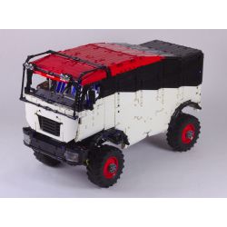 REBRICKABLE MOC-17278 17278 MOC17278 non  XE TẢI DAKAR bộ đồ chơi xếp lắp ráp ghép mô hình  DAKAR TRUCK Kỹ Thuật Công Nghệ Cao Mô Hình Phương Tiện 3320 khối