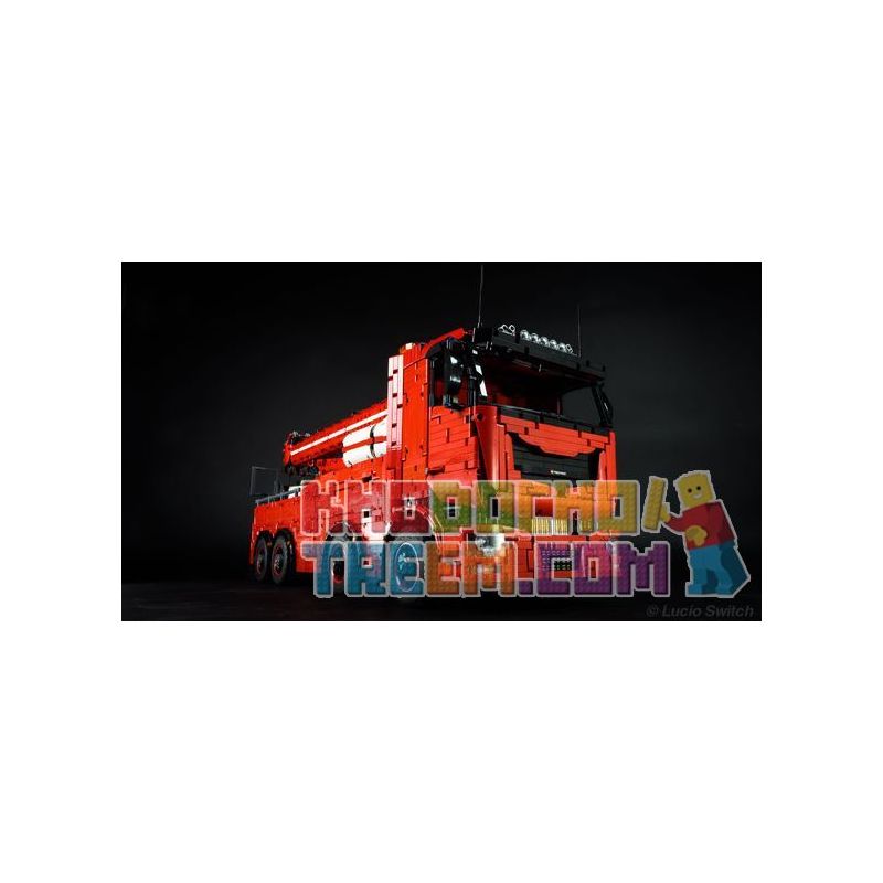 CAROLINE CM001 MouldKing 19008 19008S Mould King 19008 19008S REBRICKABLE MOC-29848 29848 MOC29848 non  XE TẢI MKII bộ đồ chơi xếp lắp ráp ghép mô hình  TOW TRUCK MKII Kỹ Thuật Công Nghệ Cao Mô Hình Phương Tiện 10180 khối