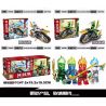 SHENG YUAN SY 7056A 7056B 7056C 7056D non  CHARIOT NGUYÊN TỐ 4. bộ đồ chơi xếp lắp ráp ghép mô hình The  Ninjago Movie NINJA MASTER Ninja Lốc Xoáy 770 khối